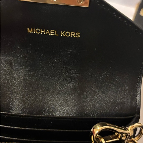 LN-Michael Kors Jayne Small Camo trunk bag with matching wallet and card holder - Picture 7 of 16